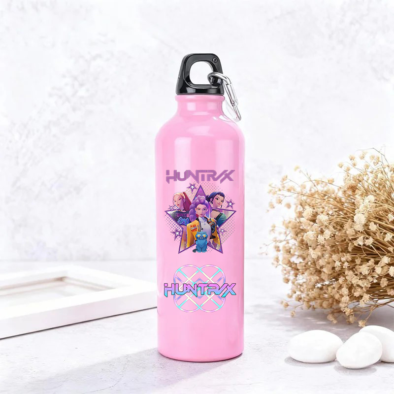 Running Gear Water - Anime figürü alüminyum su şişesi açık
