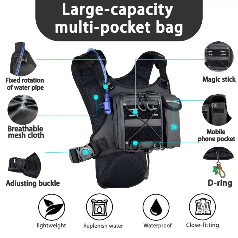 Running Gear Water - ​ Yüksek Kaliteli Taktik Yelek Göğüs