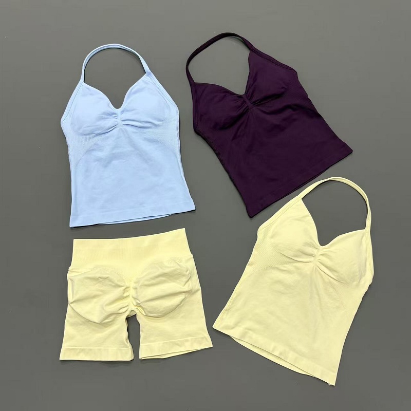 Running Jogging Gear - 2 adet kadın egzersiz seti dikişsiz
