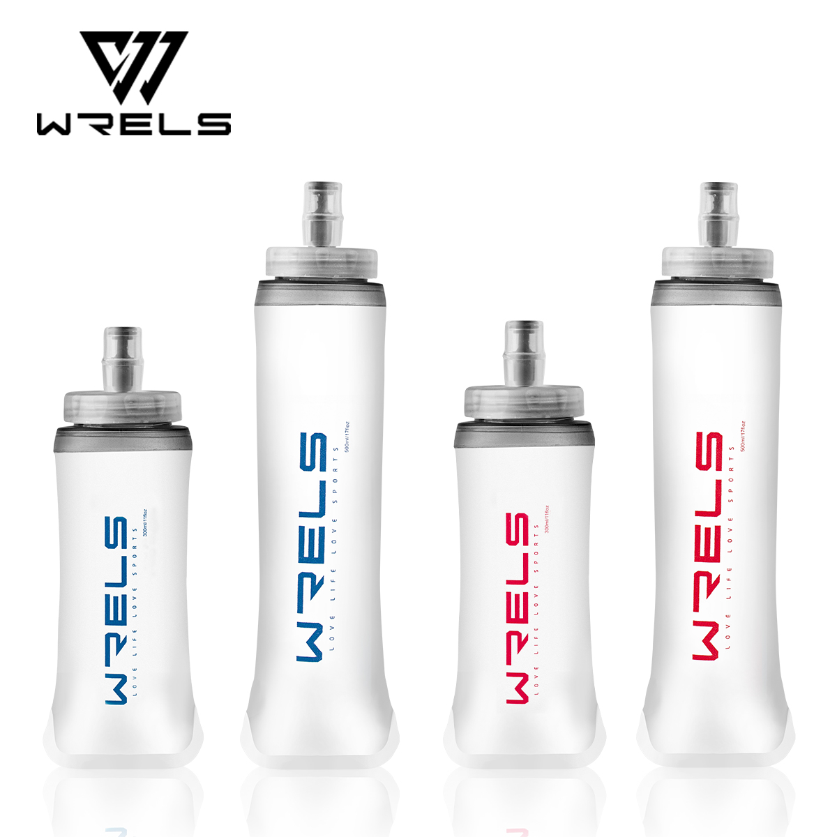 Running Gear Water - WRELS Yumuşak Matara TPU Sızdırmaz BPA