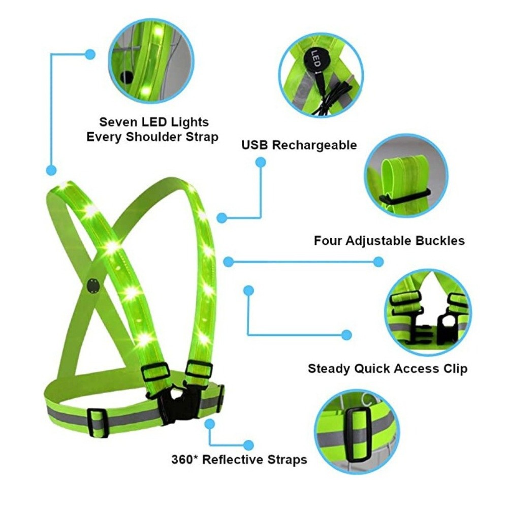 Yeni Polyester LED Güvenlik Ye - New Gear Running incelemesi ve fiyatı